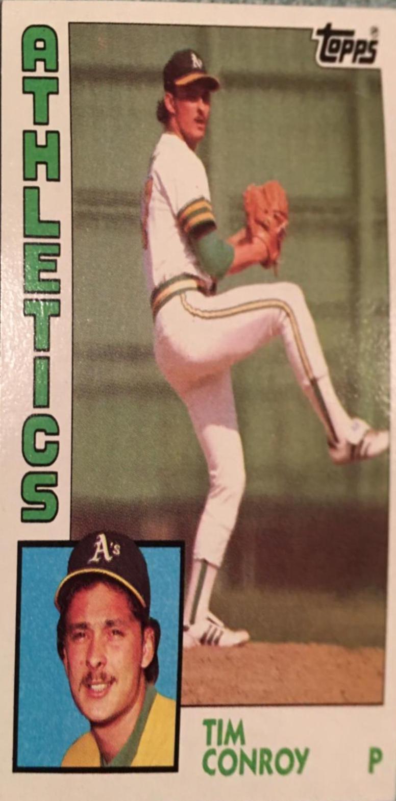 Tim Conroy #189 Baseball Cards 1984 Topps