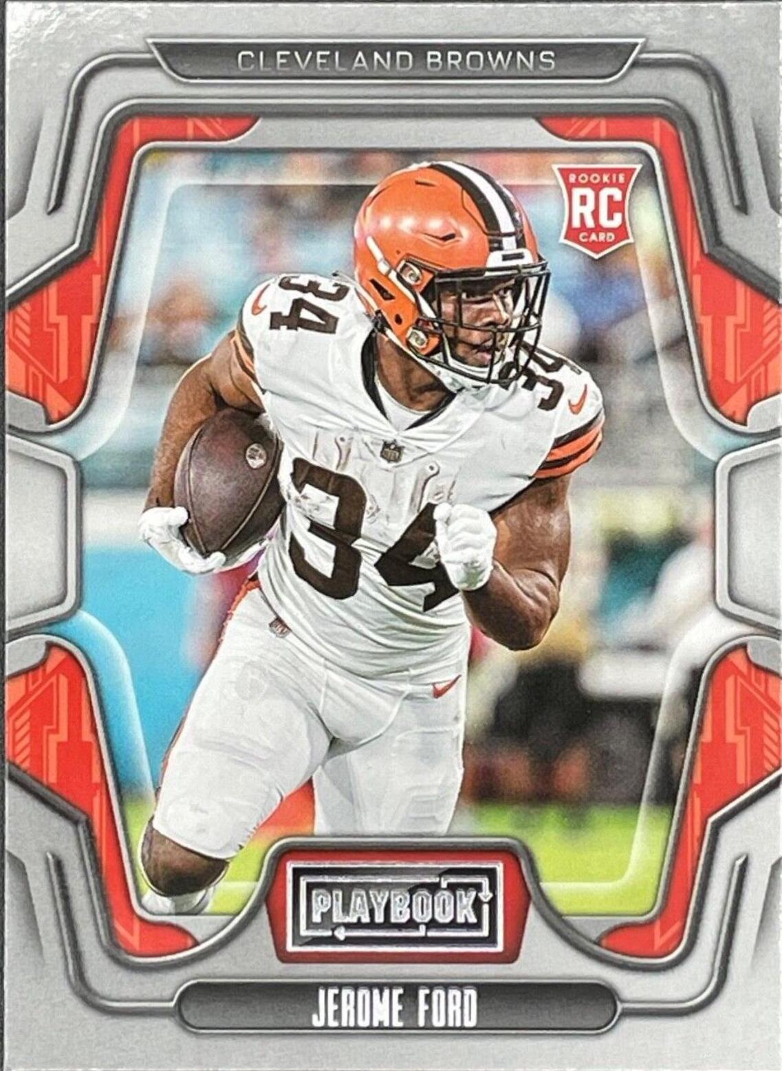 Jerome Ford #152 Football Cards 2022 Panini Playbook