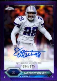 Darren Woodson [Purple Refractor] #TCA-DW