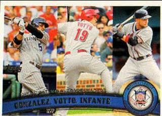 Carlos Gonzalez / Joey Votto / Omar Infante
