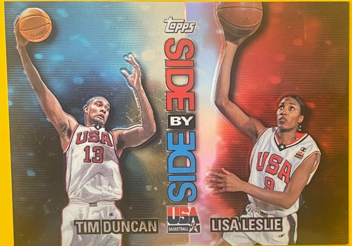 Tim Duncan / Lisa Leslie [Refractor / Non-Refractor] #SS1