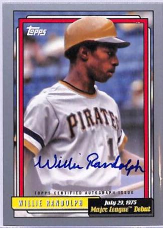 Willie Randolph [Silver] #72DB-WR