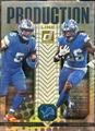 David Montgomery / Jahmyr Gibbs | Football Cards 2025 Panini Donruss Production Line