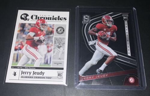 Jerry Jeudy #2 Football Cards 2020 Panini Chronicles Draft Picks Spectra