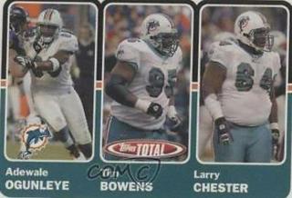 Adewale Ogunleye, Larry Chester, Tim Bowens