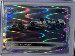 Yuki Tsunoda [Black & White RayWave] #122 Prices | 2022 Topps Chrome ...