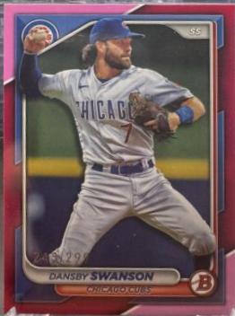 Dansby Swanson [Fuchsia] #92