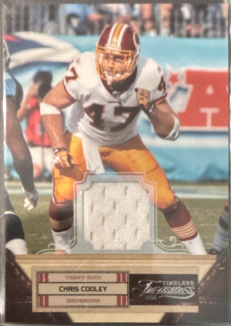 Chris Cooley #17 2011 Panini Timeless Treasures Jersey Football