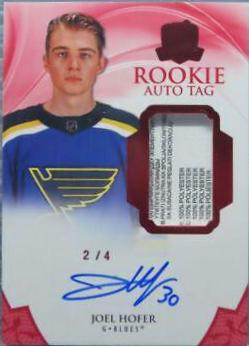 Joel Hofer [Red Autograph Tag] #170