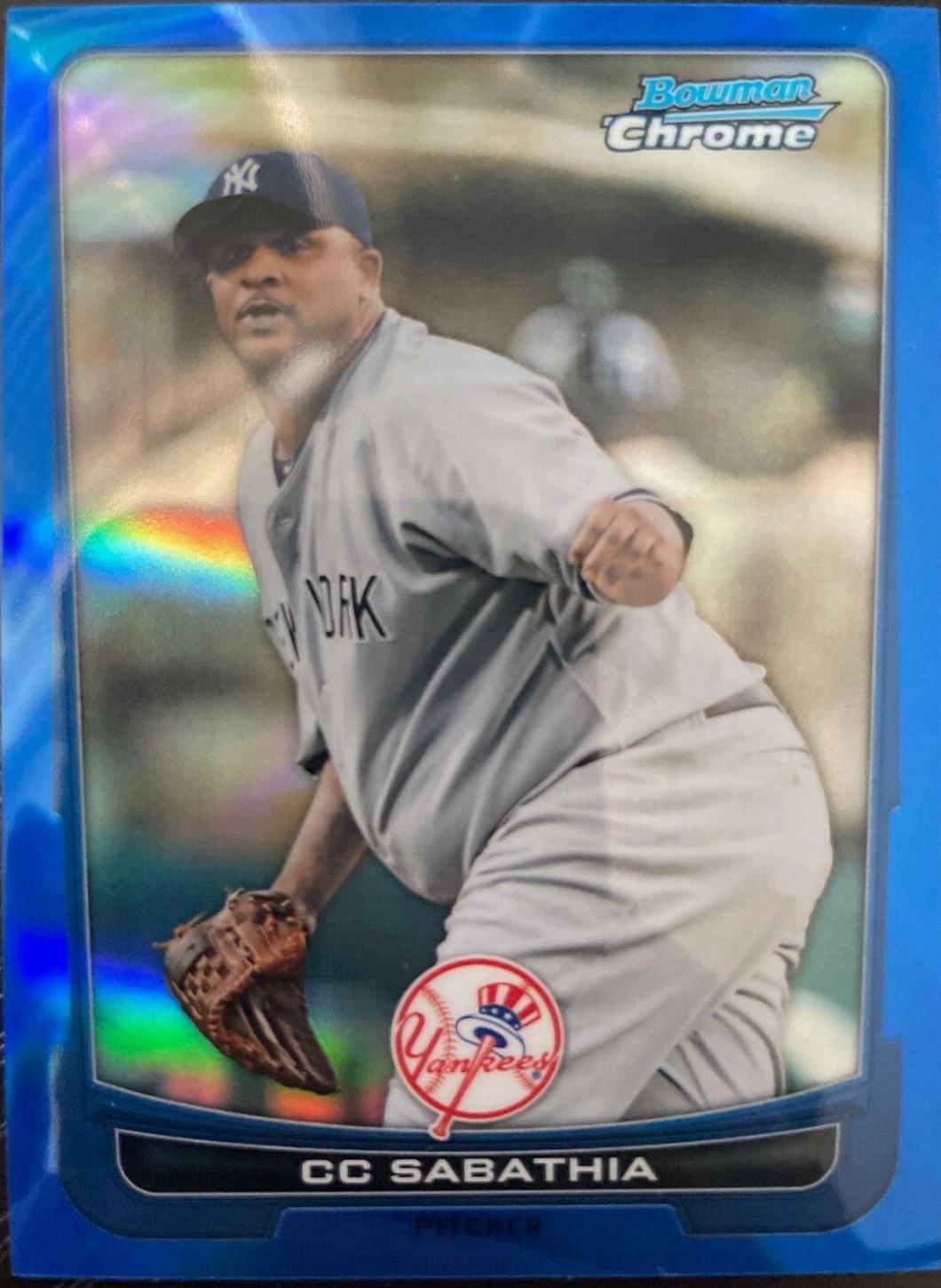 CC Sabathia [Blue Refractor] #26