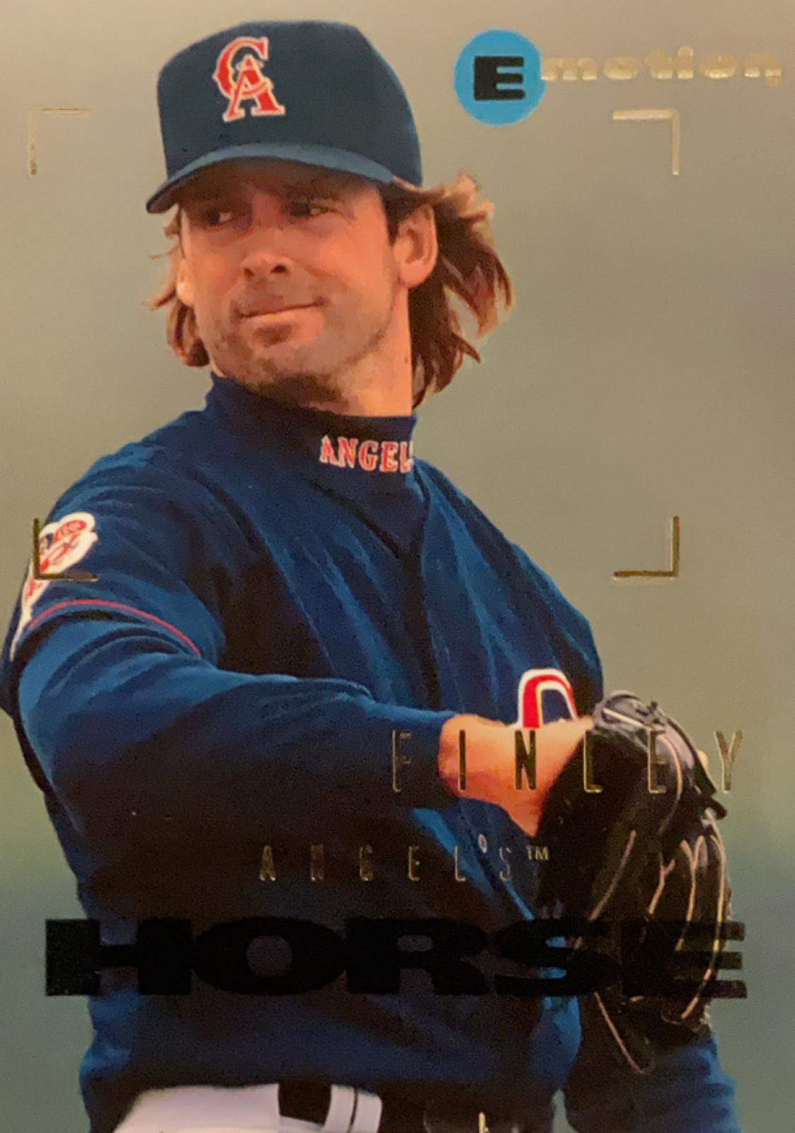 Chuck Finley #20 Baseball Cards 1995 Emotion
