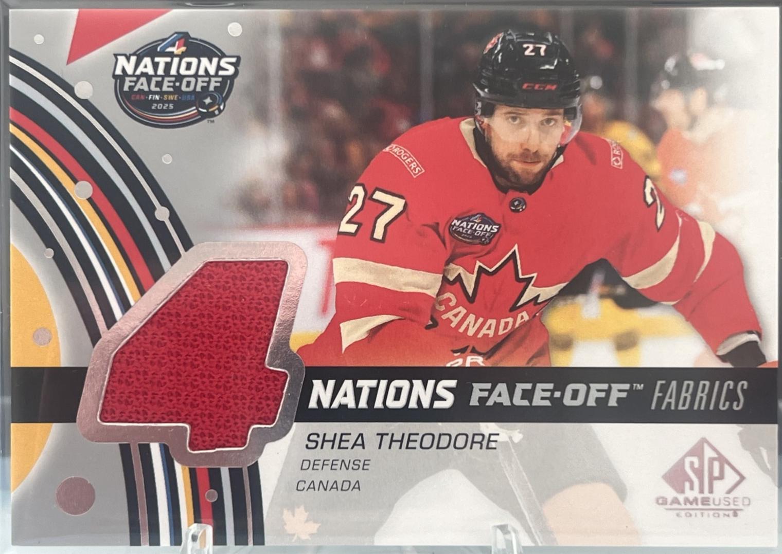 Shea Theodore [Patch Team Canada] #4N-ST
