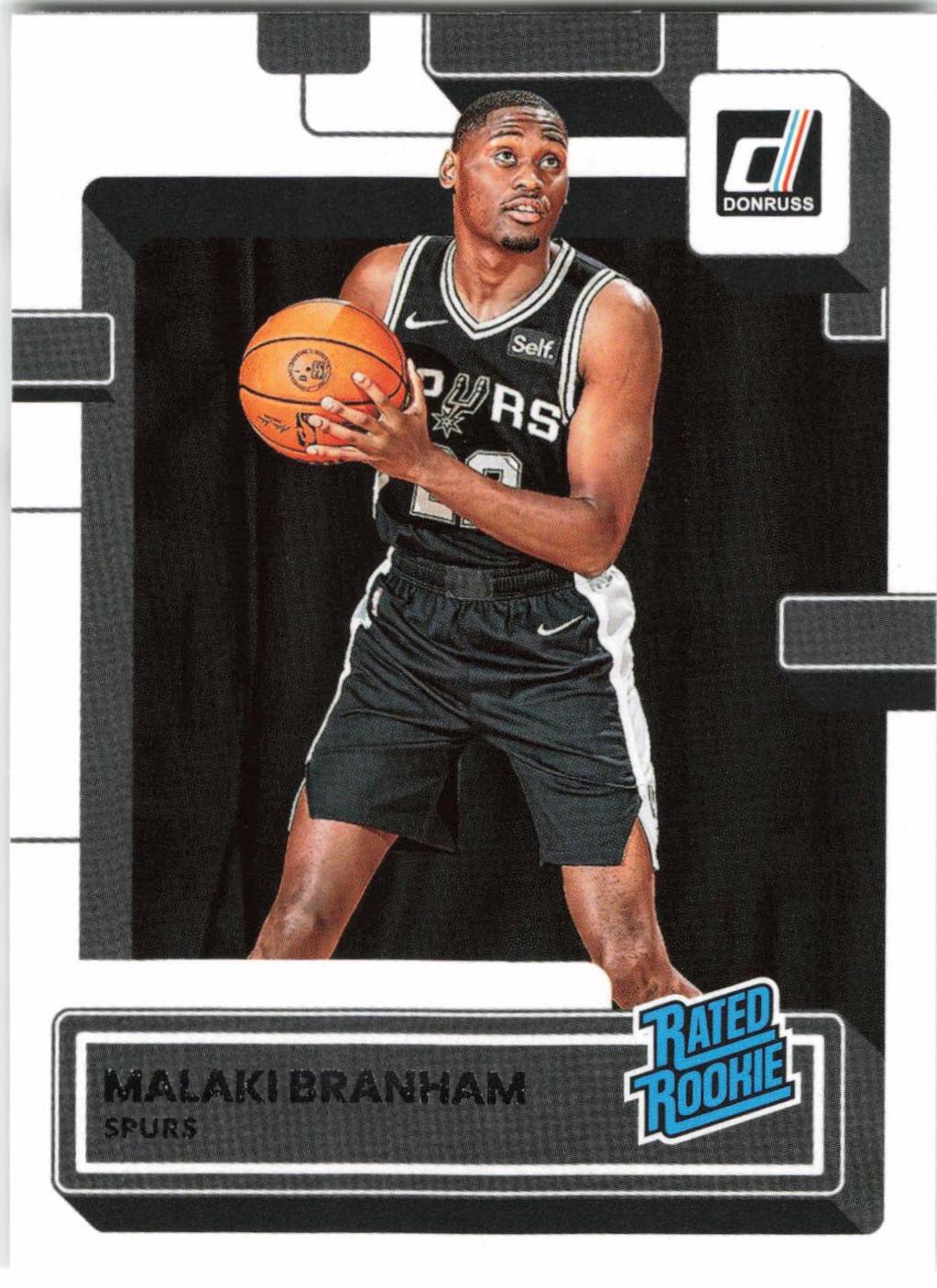 Malaki Branham #220 Basketball Cards 2022 Panini Donruss
