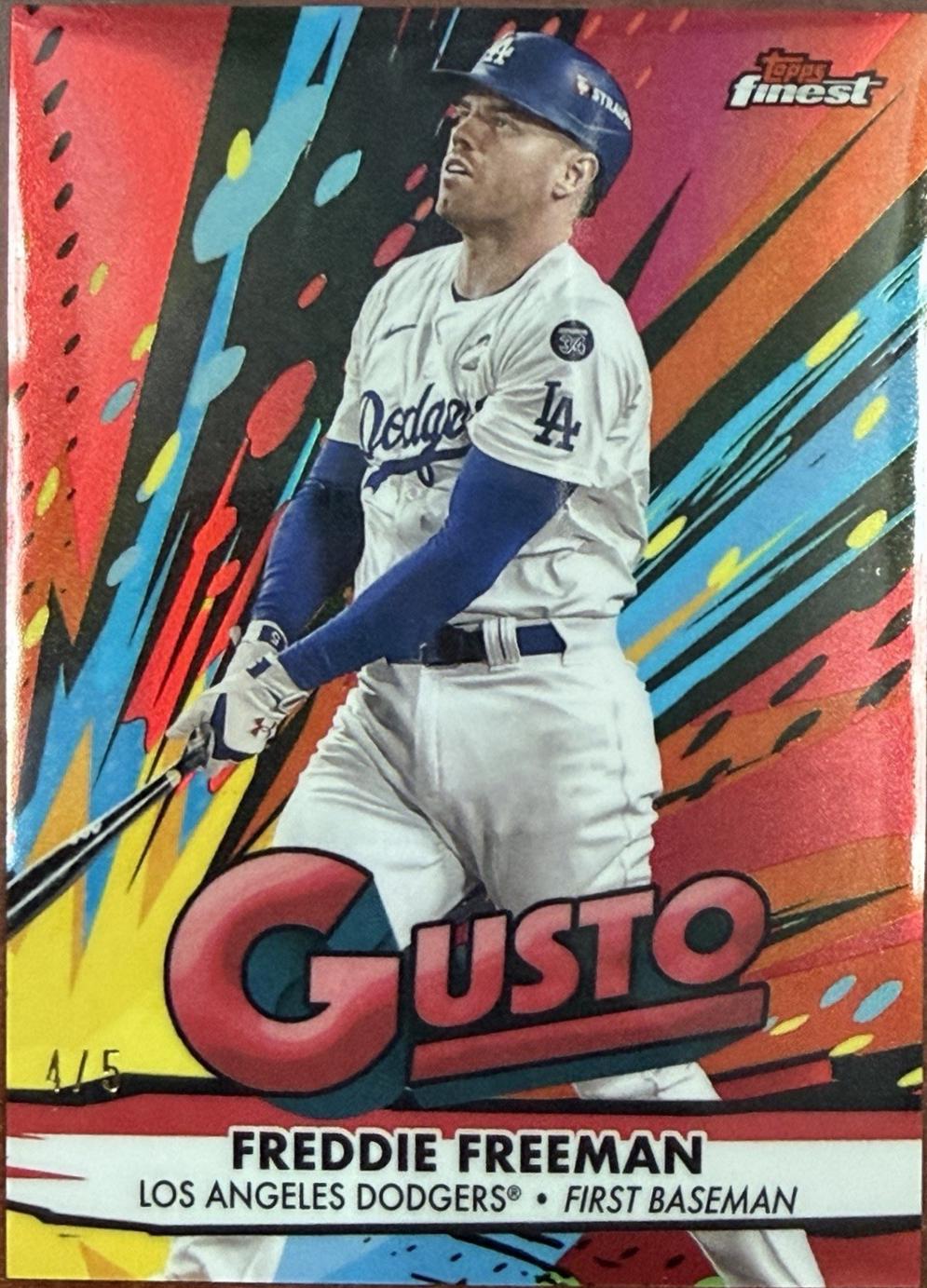 Freddie Freeman [Red Refractor] #G-16