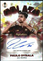 Paolo Dybala [Autograph] #G-3 Prices | 2022 Topps Chrome UEFA Club