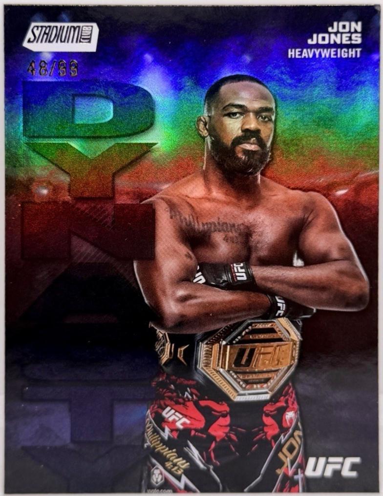 Jon Jones [Black] #DD-3 Prices | 2025 Topps Stadium Club Dynasty