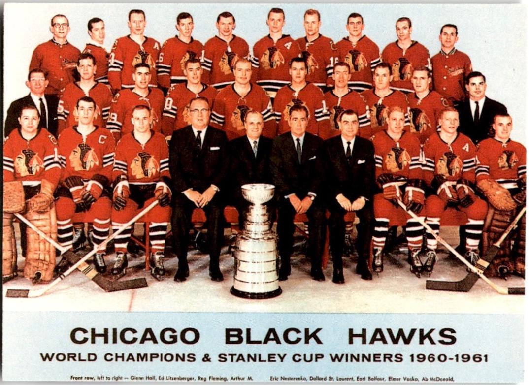 Chicago Blackhawks #20 1992 High Liner Stanley Cup Hockey