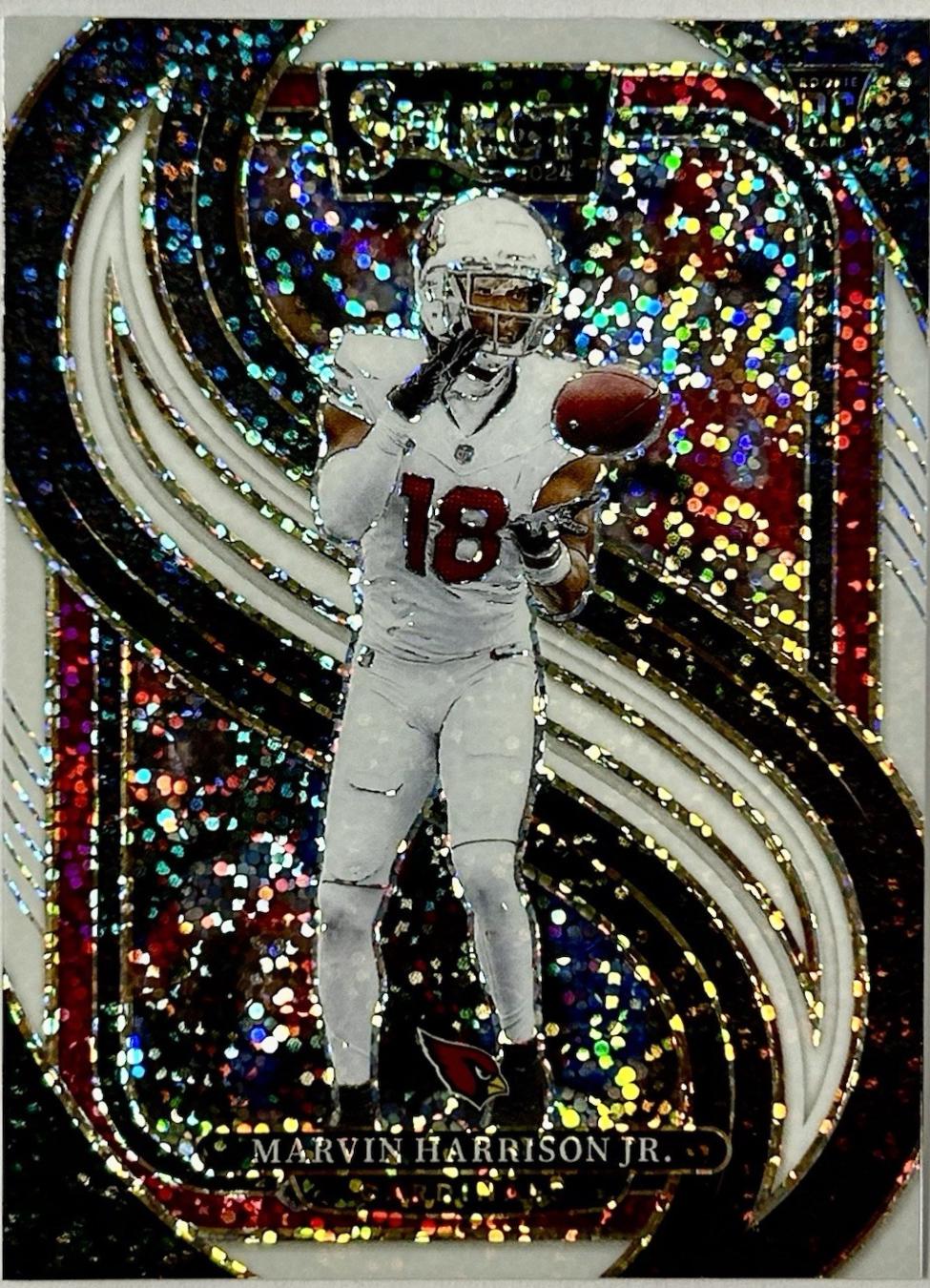 Marvin Harrison Jr. [White Sparkle Prizm] #219