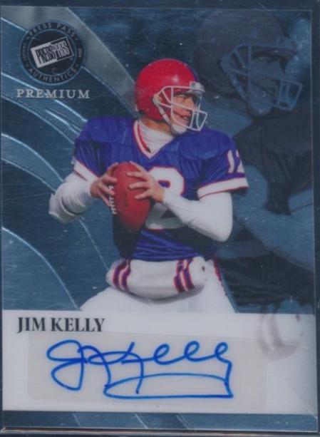 Jim Kelly #RA-JK1 2024 Press Pass Premium Retro Autograph Football