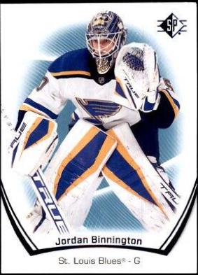 Jordan Binnington #12 Hockey Cards 2021 SP
