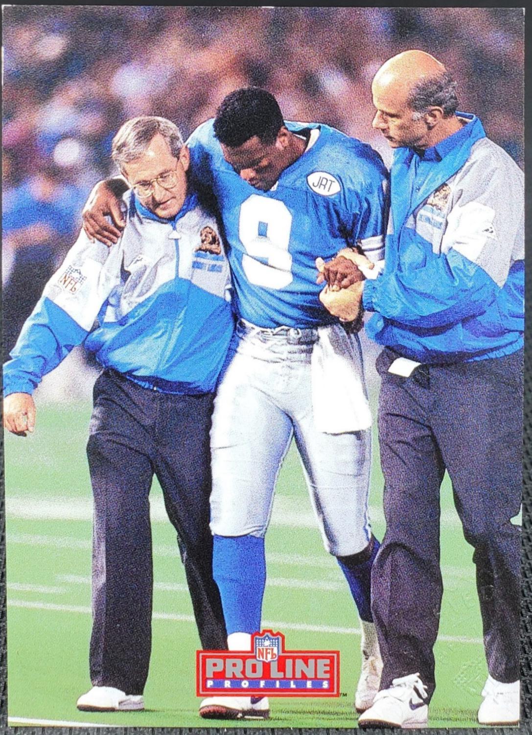 Rodney Peete #18 Football Cards 1992 Pro Line Profiles Autographs