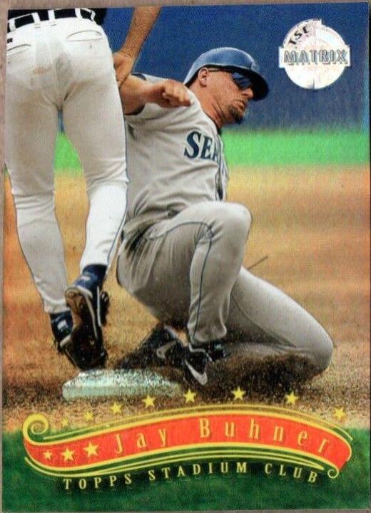 Jay Buhner #19 Baseball Cards 1997 Stadium Club