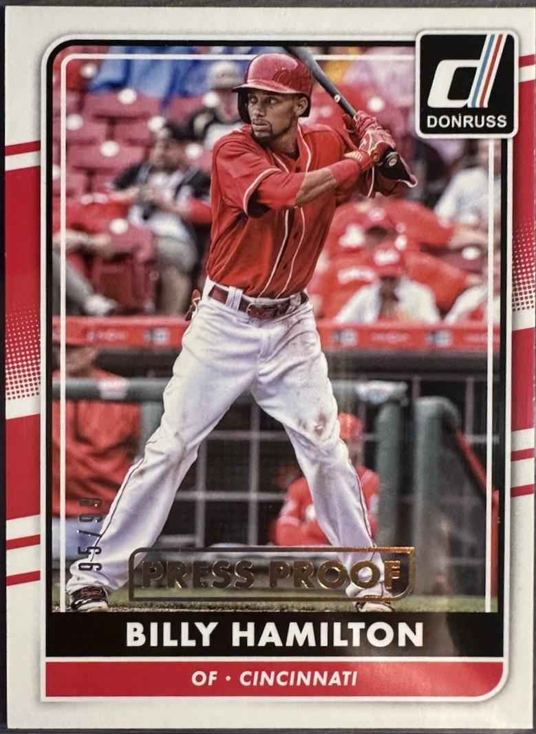 Billy Hamilton #109 2016 Donruss Baseball