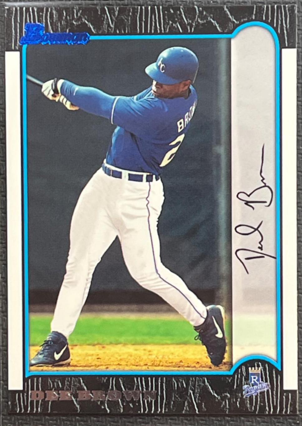 Dee Brown #298 Baseball Cards 1999 Bowman