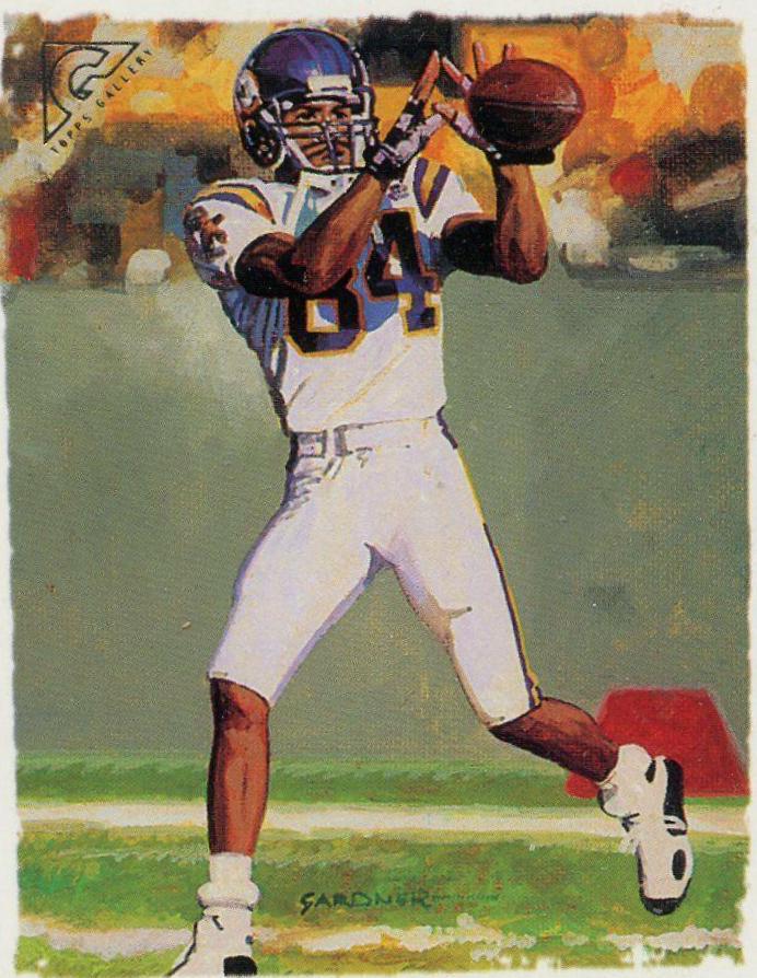 Randy Moss #21 Football Cards 2002 Topps Gallery