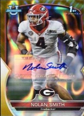 Nolan Smith [Autograph Gold Lava] #33