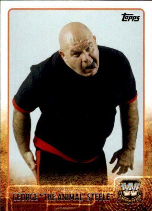 George The Animal Steele #90 Wrestling Cards 2015 Topps WWE