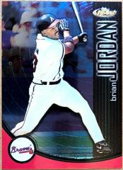 Brian Jordan #42 Baseball Cards 2001 Finest Prices