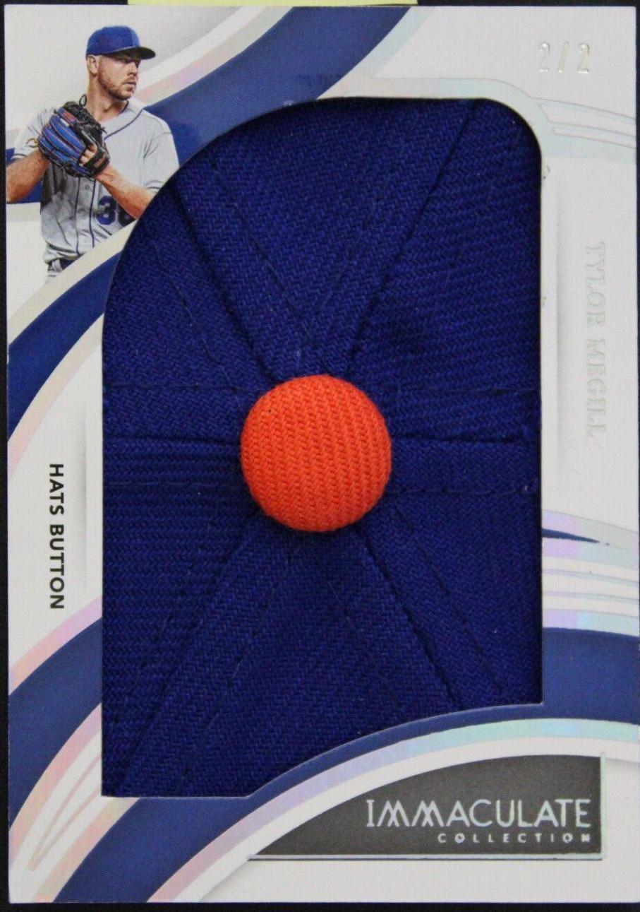 Tylor Megill [Patch Autograph Button] #130