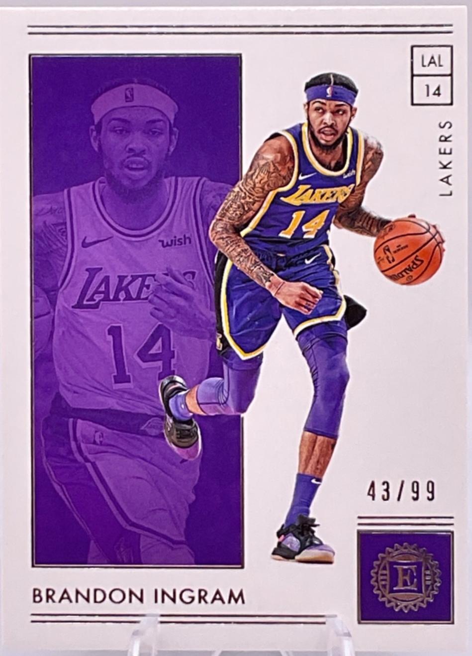 Brandon Ingram #20 2018-19 Panini Encased Basketball