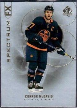 Connor McDavid #S-36 2020-21 SP Authentic Hockey Spectrum FX