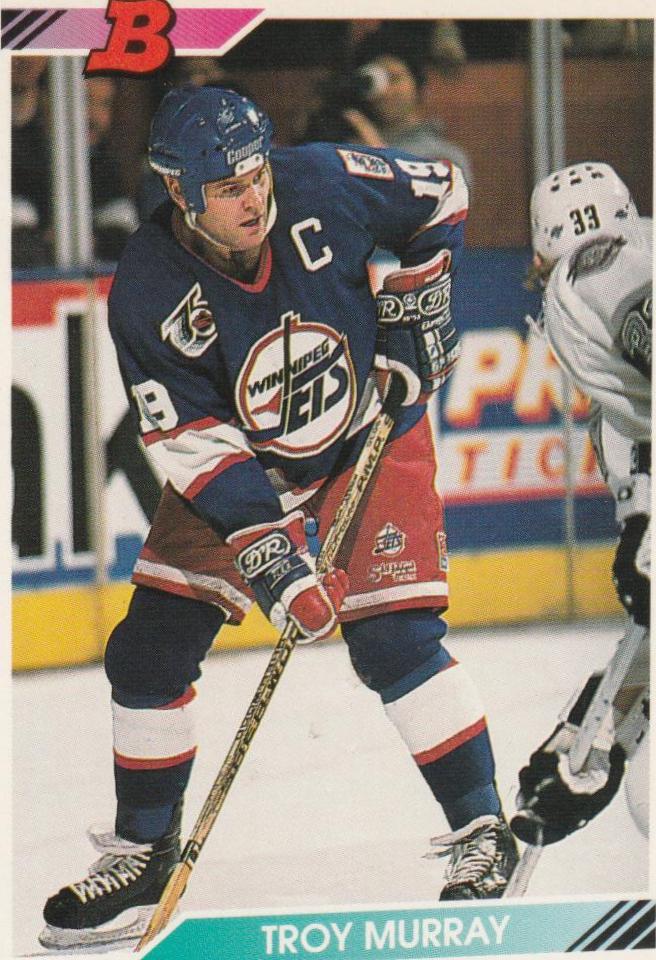 Troy Murray #93 1992-93 Bowman Hockey