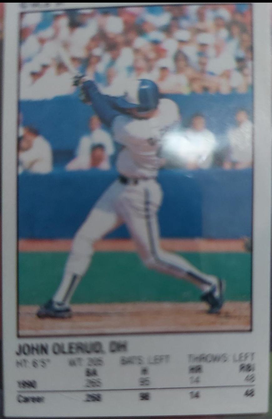 John Olerud #159 1991 Panini Stickers Baseball