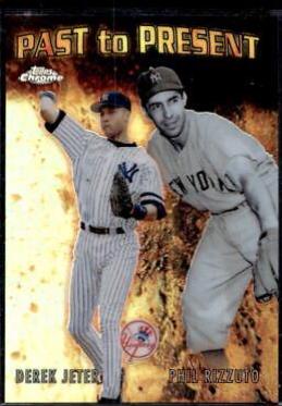 Derek Jeter #PTP1 Baseball Cards 2001 Topps Chrome Past to Present
