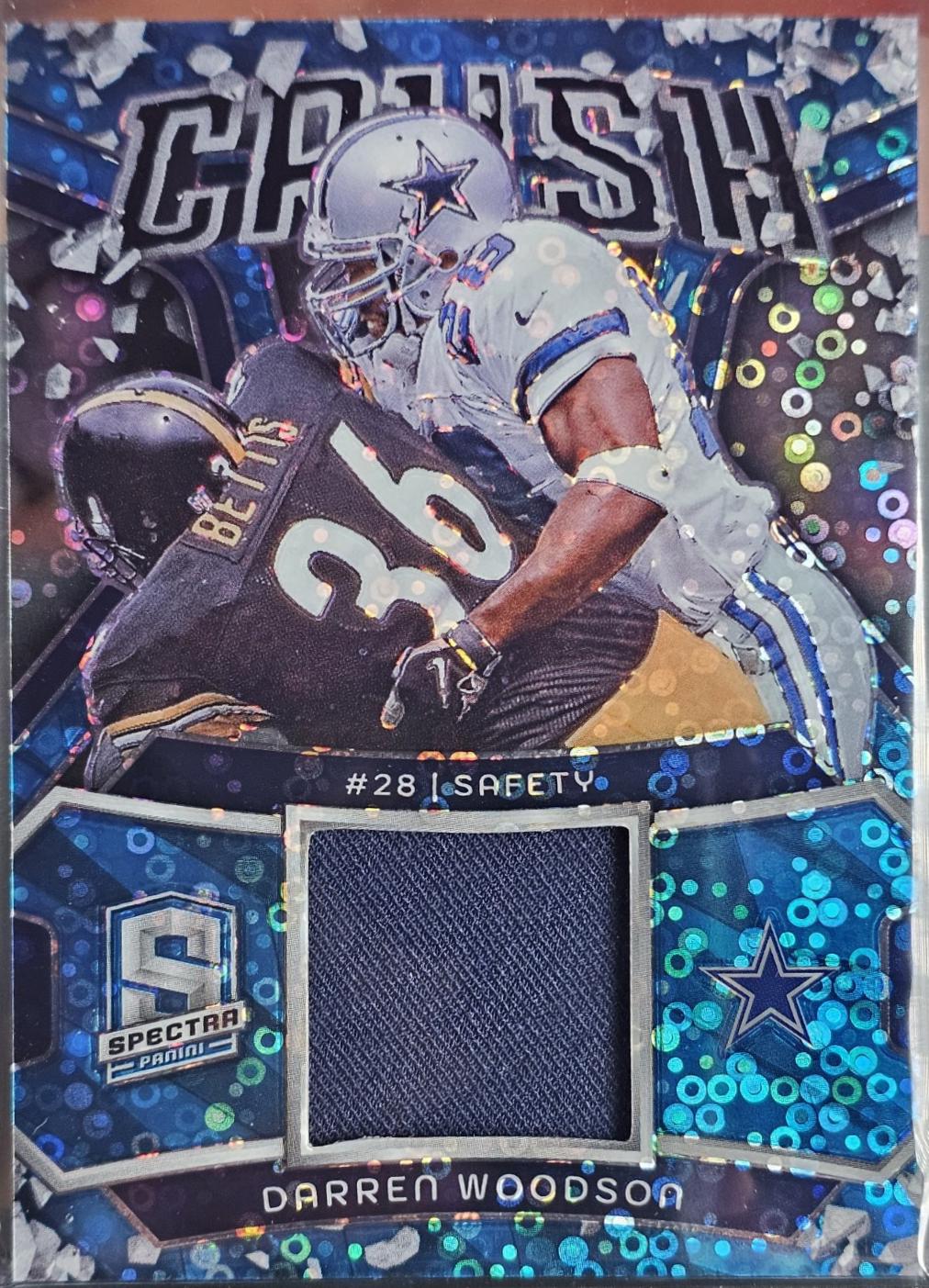 Darren Woodson [Blue Neon] #CRU-DWN