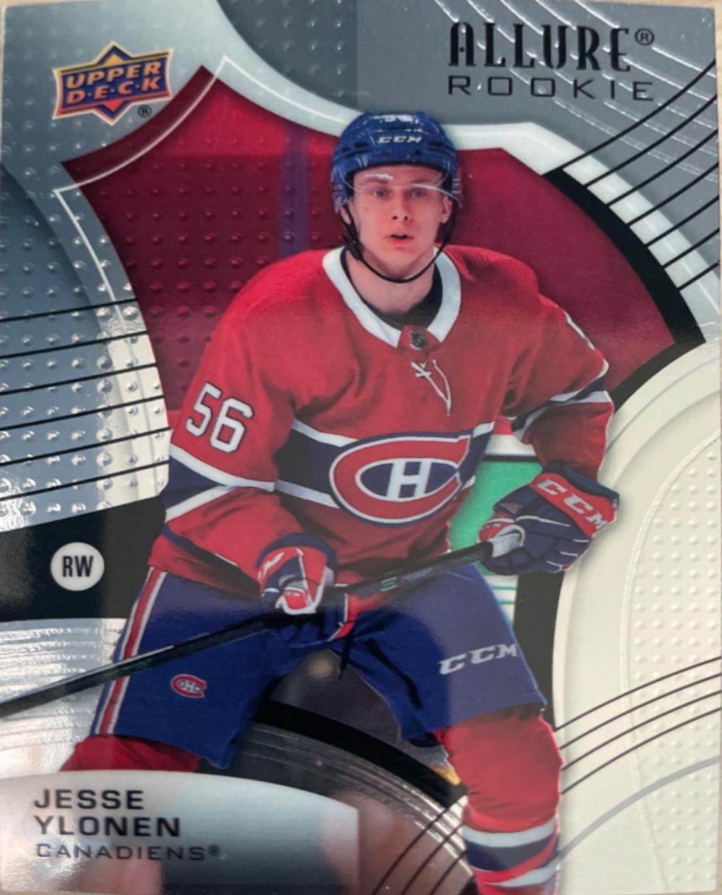 Jesse Ylonen #115 Hockey Cards 2021 Upper Deck Allure