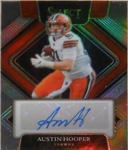 Austin Hooper #SIP-AHO Football Cards 2021 Panini Select Signatures Prizm
