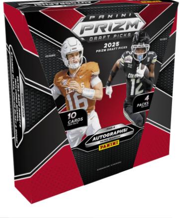 Hobby Box Prices | 2025 Panini Prizm Draft Picks | Football Cards