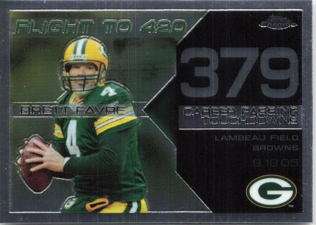 Brett Favre #BFC379 2008 Topps Chrome Brett Favre Collection Football