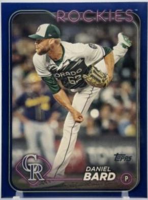 Daniel Bard [Royal Blue] (2024 Topps)