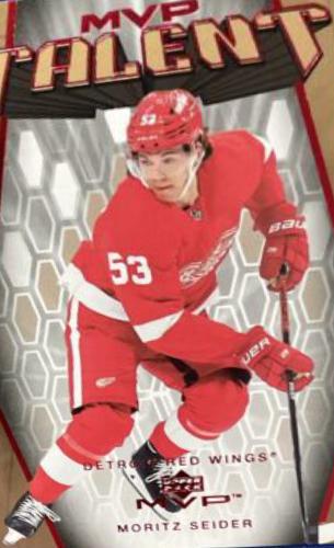 Moritz Seider #MT-5 Hockey Cards 2023 Upper Deck MVP 20th Anniversary