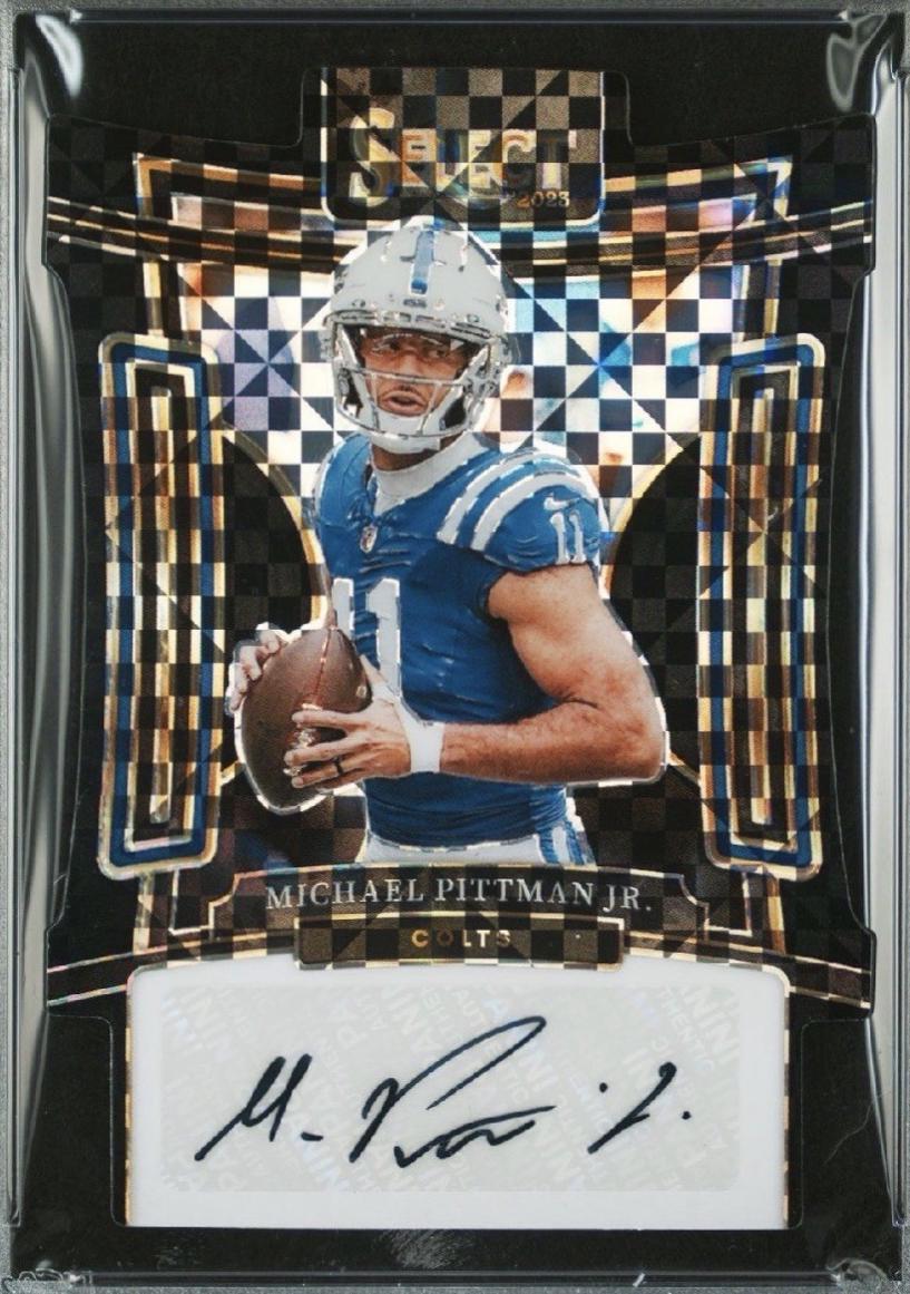 Michael Pittman Jr. [Black Die-Cut] #38