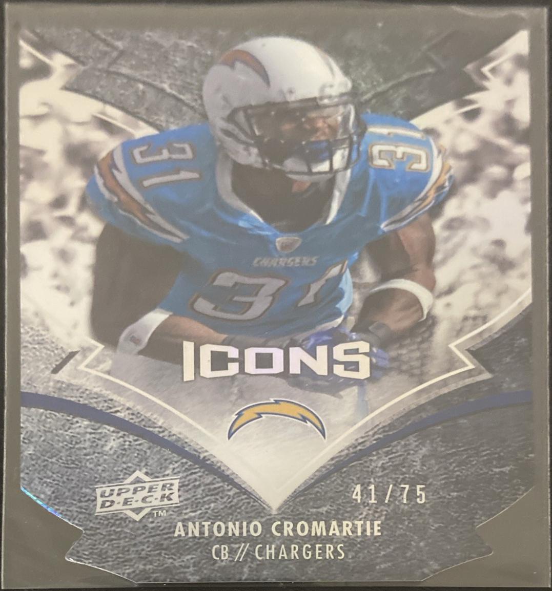 Antonio Cromartie [Gold Die Cut] #81