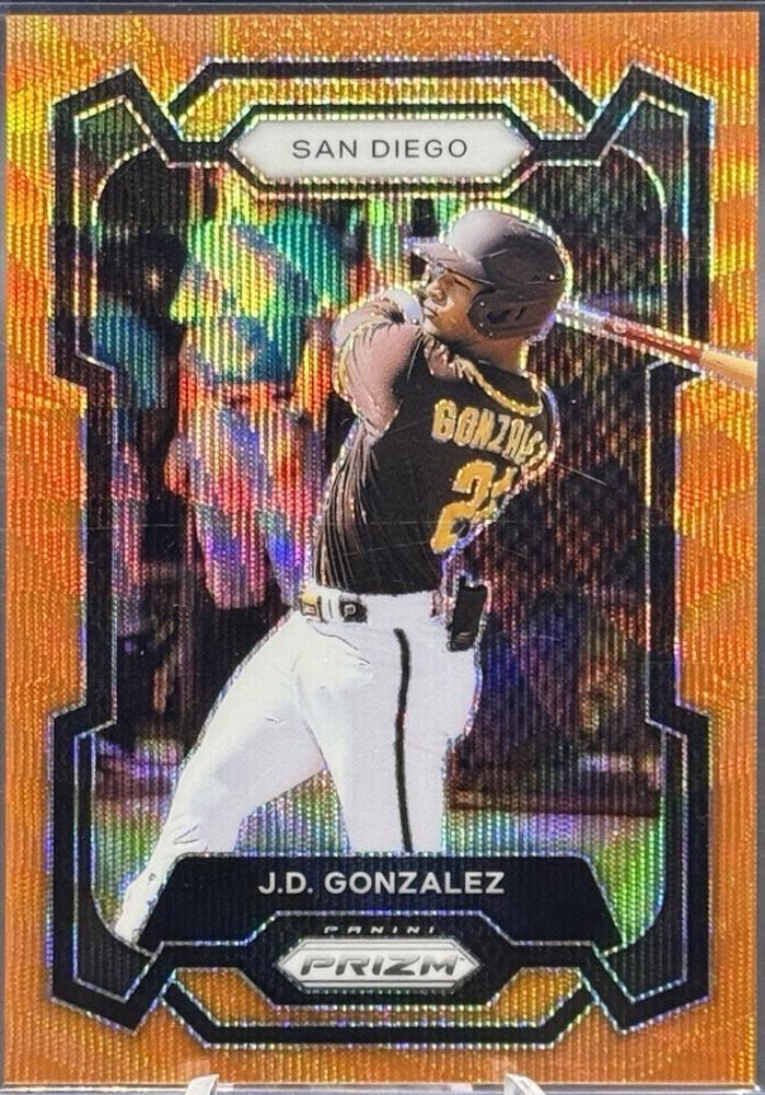 J.D. Gonzalez [Orange Wave] #111