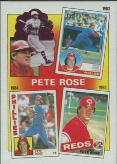 Pete Rose Years 1983-1985