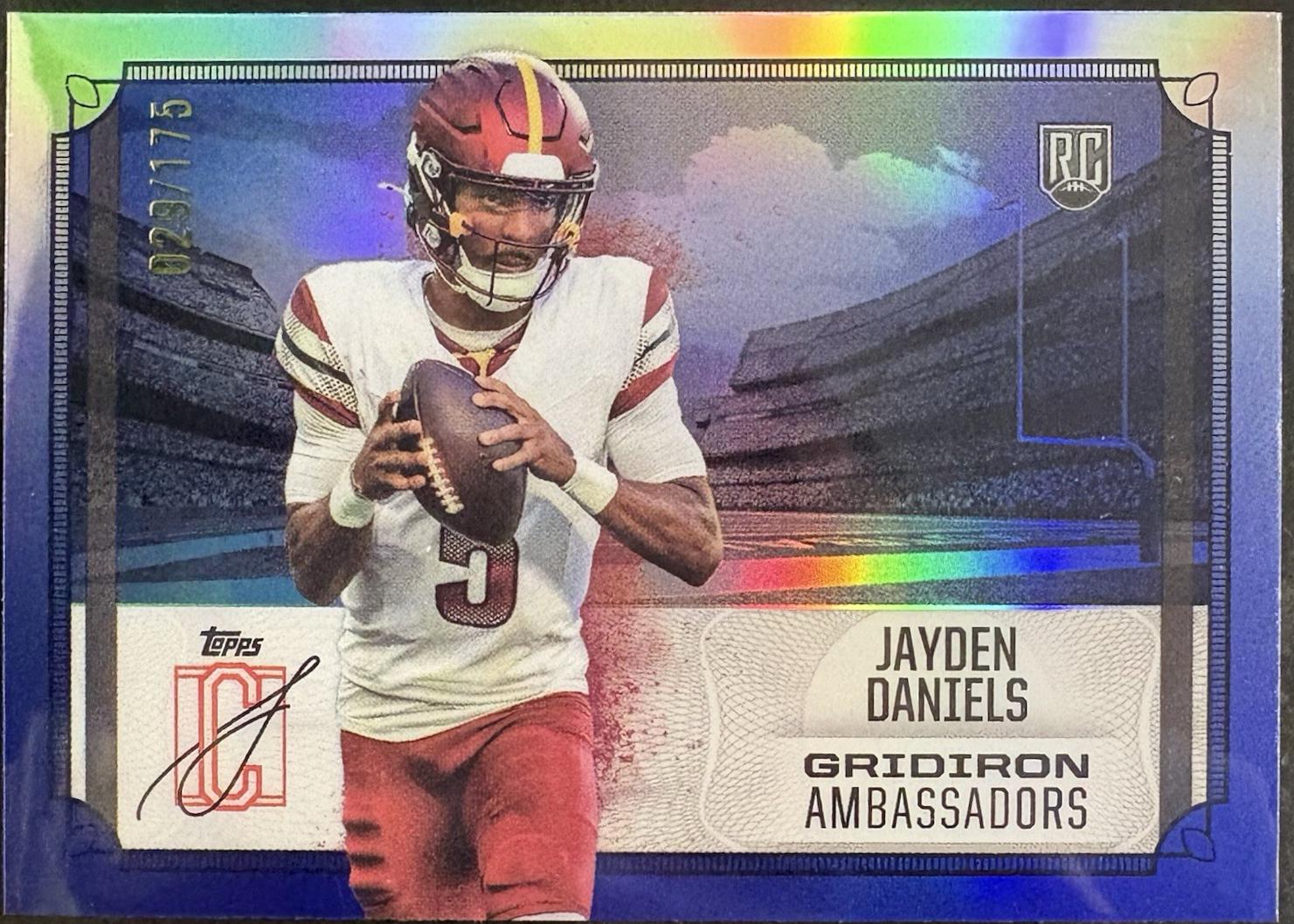 Jayden Daniels [Indigo] #GA-2